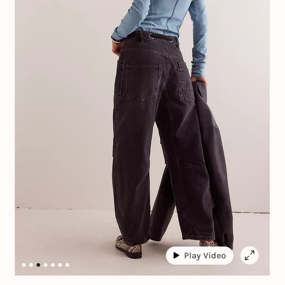 We The Free Moxie Pull-On Barrel Jeans - Picture 2 of 6